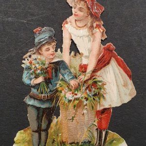 C0002 V.A.E. (Veritable Antique Elements) Cromos de colección circa 1900