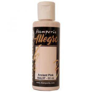 Stamperia - KAL057 Allegro paint 60 ml Ancient pink