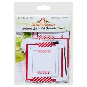 49 & Market - Christmas Spectacular 2023 - Chipboard Frames
