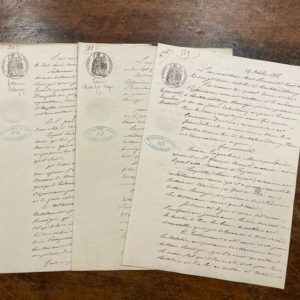 PMA0001 V.A.E. (Veritable Antique Elements) - Papeles Manuscritos Siglo XIX