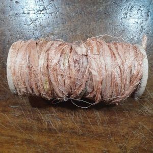 Cinta "Sari" de seda natural "Nude" 1 metro