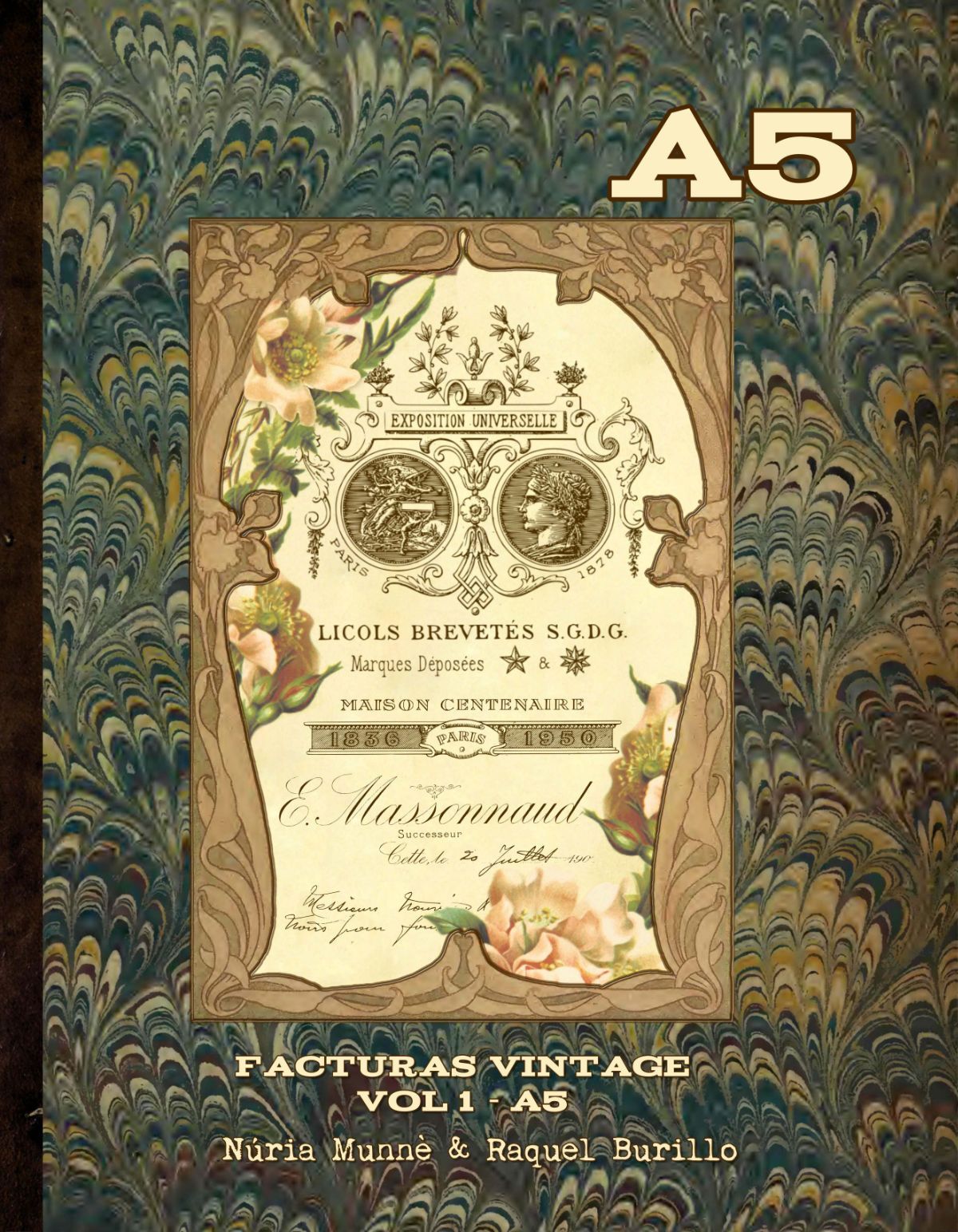 LFV0002 V.A.E. /Veritable Antique Elements) - Libro A-5 de "Facturas Vintage Vol 1"