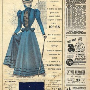 PAS0028 V.A.E. (Veritable Antique Elements) Papel Arroz "Mode Nationale"