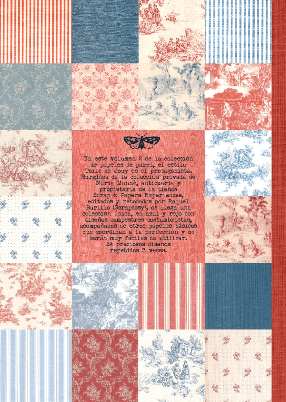 LVW0002 V.A.E. (Veritable Antique Elements) Libro de "Vintage Wallpapers Vol. 2" - Imagen 2