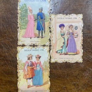 C0023 V.A.E. (Veritable Antique Elements) Cromos coleccionables de chocolates Payraud de Lyon