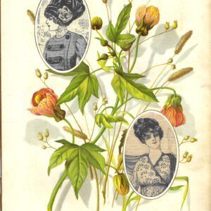 PAS0032 V.A.E. (Veritable Antique Elements) Papel Arroz "Paspartum Damas 2"