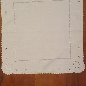 PAÑ0001 V.A.E. (Veritable Antique Elements) - Pañuelo de boda ó comunión principios 1900