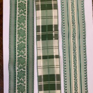 CSM0009 (Veritable Antique Elements) Cintas de seda Art Nouveau