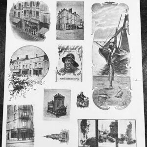 PIE0027 V.A.E. (Veritable Antique Elements) Pruebas de imprenta para etiquetas comerciales años 1900