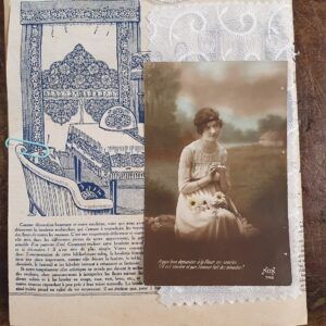 KSC0029 V.A.E. (Veritable Antique Elements) Kit Shabby Chic Azul