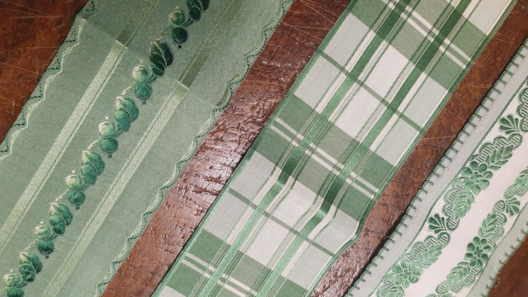 CSM0013 (Veritable Antique Elements) Cintas de seda Art Nouveau - Imagen 2