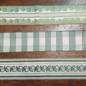 CSM0014 (Veritable Antique Elements) Cintas de seda Art Nouveau