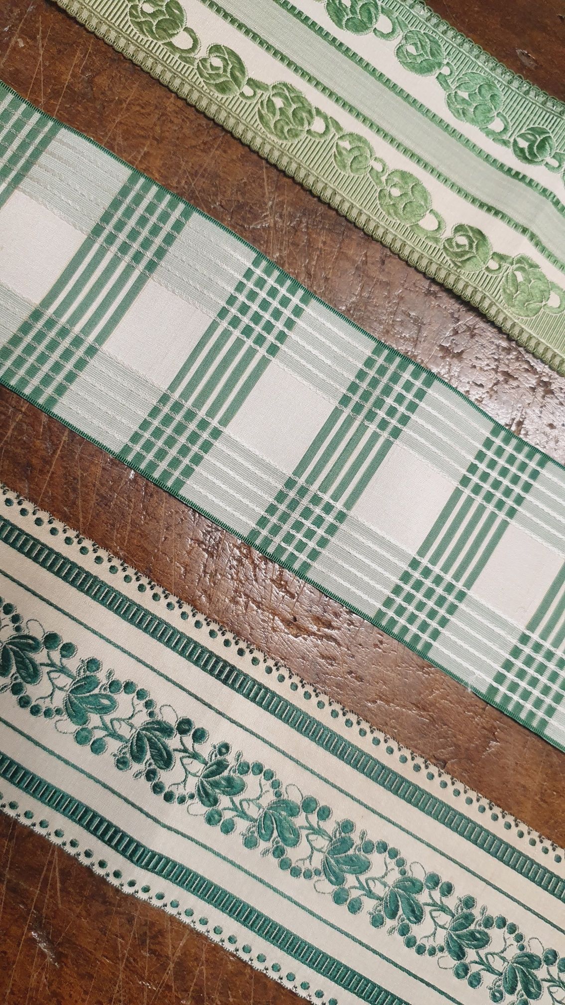 CSM0014 (Veritable Antique Elements) Cintas de seda Art Nouveau - Imagen 2