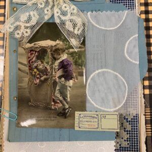 KSC0019 V.A.E. (Veritable Antique Elements) Kit Shabby Chic Azul