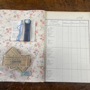 KLR0001 V.A.E. (Veritable Antique Elements) Libretas rosas de papeles antiguos