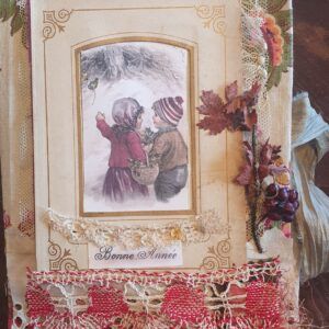 Taller On-Line con material antiguo "Navidad Vintage" por Nuria Munné (Scrap & Papers Experiences)