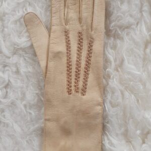 GV0011 V.A.E. (Veritable Antique Elements) Pareja de Guantes Vintage en cabritilla