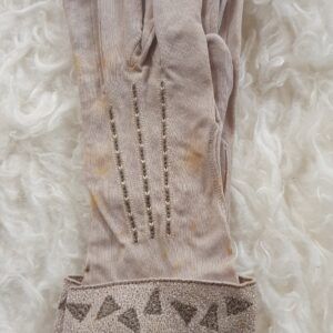 GV0014 V.A.E. (Veritable Antique Elements) Pareja de Guantes Vintage en algodón