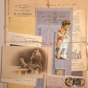 KPC0001 V.A.E. (Veritable Antique Elements) Kit de Papeles y Cromos antiguos
