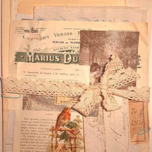 KPC0003 V.A.E. (Veritable Antique Elements) Kit de Papeles y Cromos antiguos