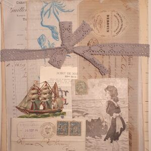 KPC0005 V.A.E. (Veritable Antique Elements) Kit de Papeles y Cromos antiguos