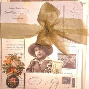 KPC0012 V.A.E. (Veritable Antique Elements) Kit de Papeles y Cromos antiguos