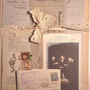 KPC0013 V.A.E. (Veritable Antique Elements) Kit de Papeles y Cromos antiguos