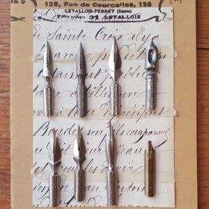 CPA0001 V.A.E. (Veritable Antique Elements) Plumillas Antiguas para Escritura con Tinta