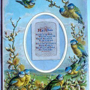 PPM0010 V.A.E. (Veritable Antique Elements) Paspartú Art Nouveau Escenas Aves