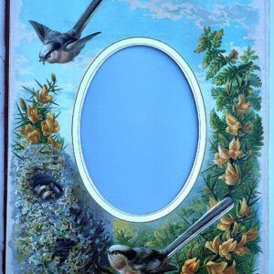 PPM0014 V.A.E. (Veritable Antique Elements) Paspartú Art Nouveau Escenas Aves