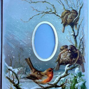 PPM0015 V.A.E. (Veritable Antique Elements) Paspartú Art Nouveau Escenas Aves