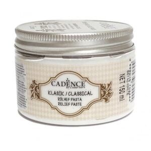 Cadence - Pasta de Relieve CLÁSICA LISA, 150 ml.