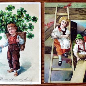 PMA0024 V.A.E. (Veritable Antique Elements) Postales Antiguas Art Nouveau 1900/1930