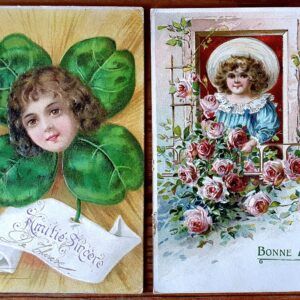 PMA0026 V.A.E. (Veritable Antique Elements) Postales Antiguas Art Nouveau 1900/1930