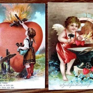 PMA0031 V.A.E. (Veritable Antique Elements) Postales Antiguas Art Nouveau 1900/1930