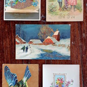 PMA0040 V.A.E. (Veritable Antique Elements) Postales Antiguas Art Nouveau 1900/1930