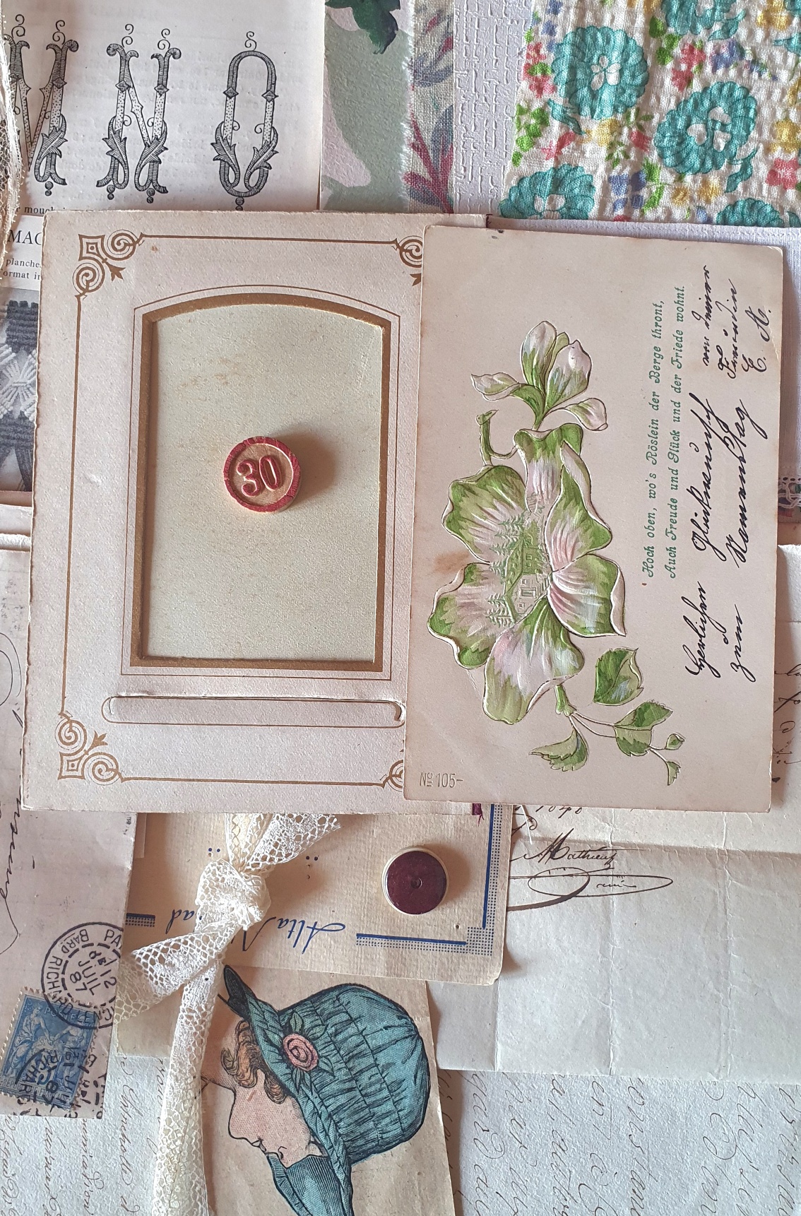 KEA0030 V.A.E. (Veritable Antique Elements) Kit Efémeras Antiguas