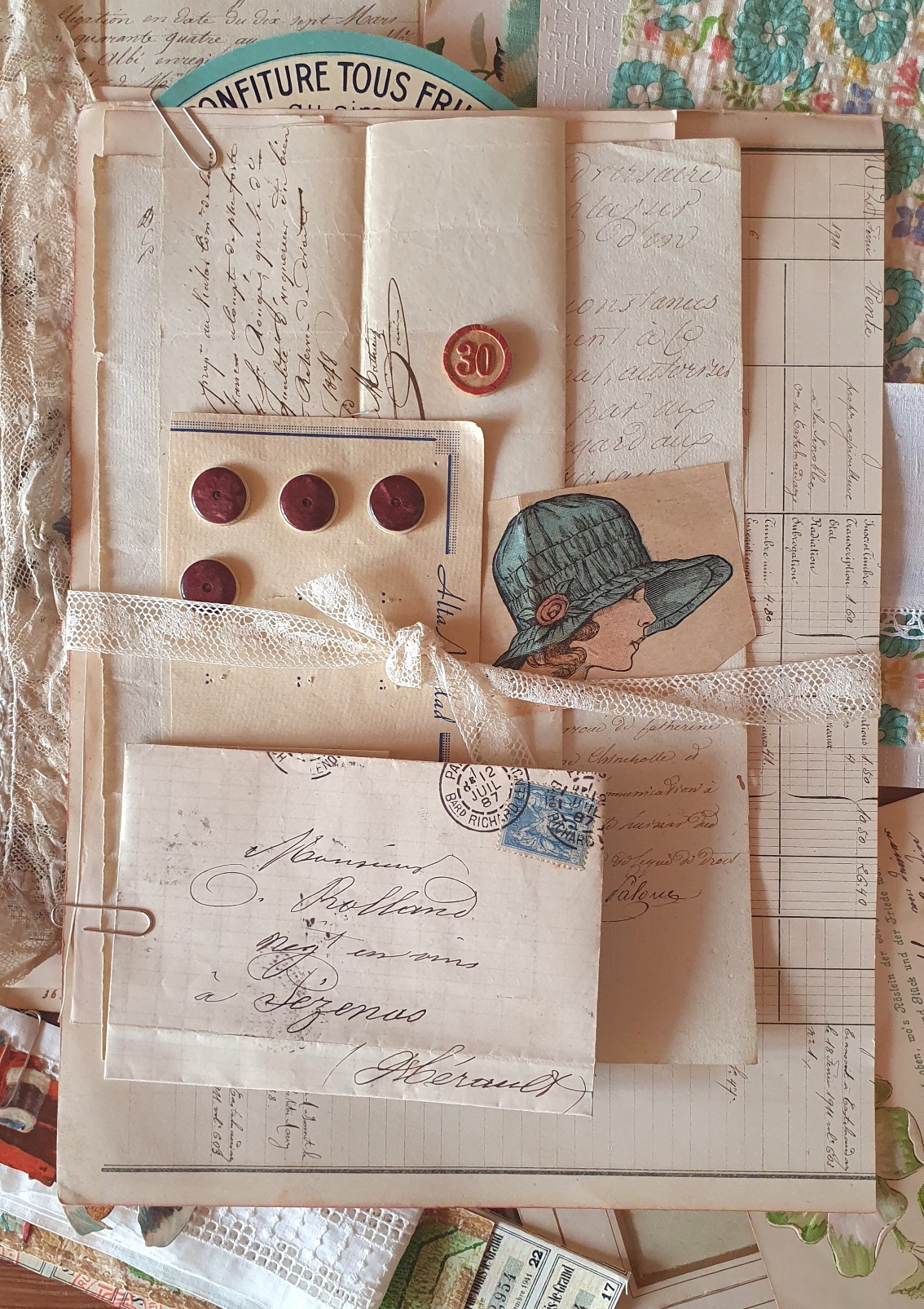 KEA0030 V.A.E. (Veritable Antique Elements) Kit Efémeras Antiguas - Imagen 4