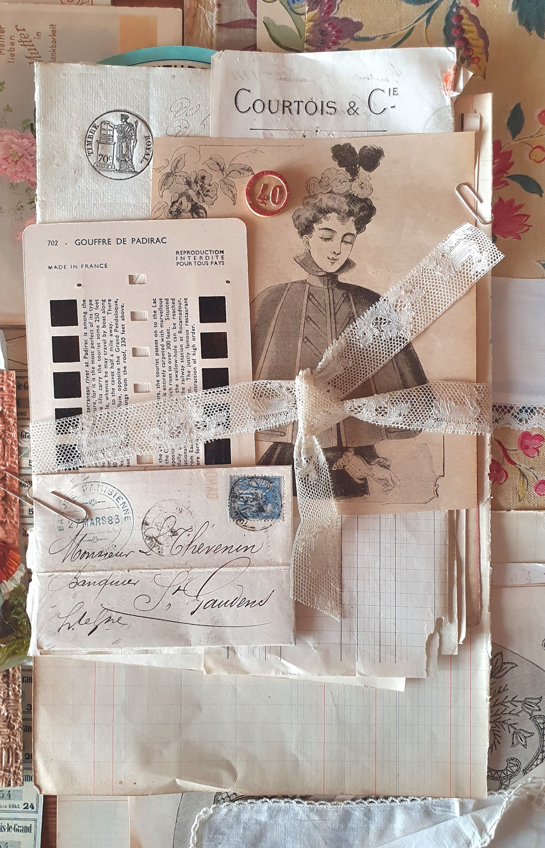KEA0040 V.A.E. (Veritable Antique Elements) Kit Efémeras Antiguas - Imagen 4